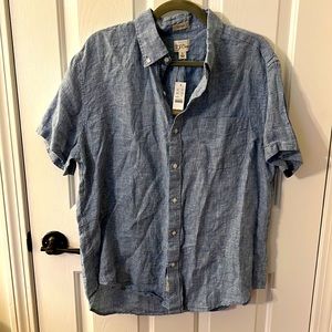 J Crew Short sleeved dress shirt